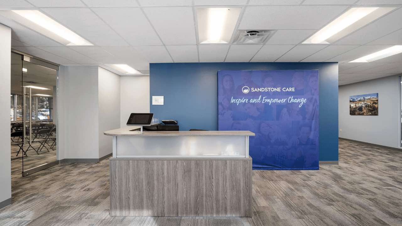 Denver center reception area