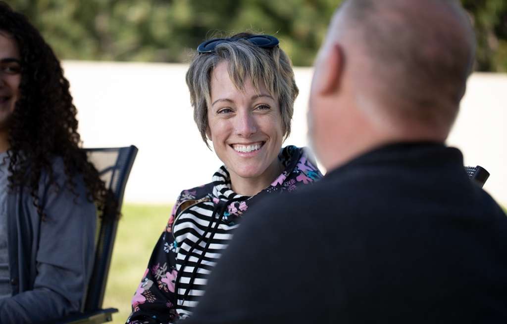 Licensed Therapists talking to a patient at Colorado Springs detox center