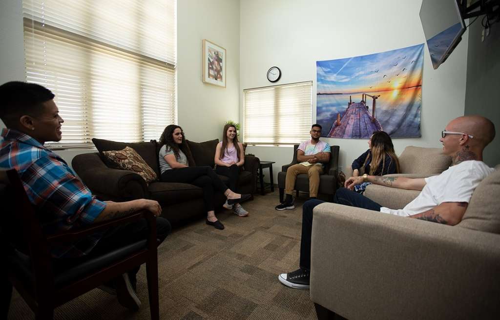 Colorado Springs detox center Group Therapy session