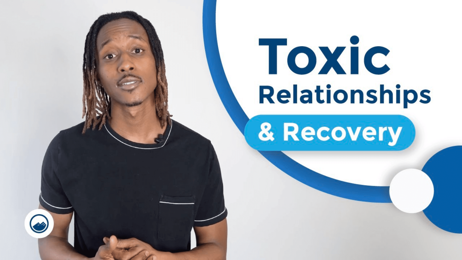 Image of Immanuel Jones explaining toxic relationships and recovery