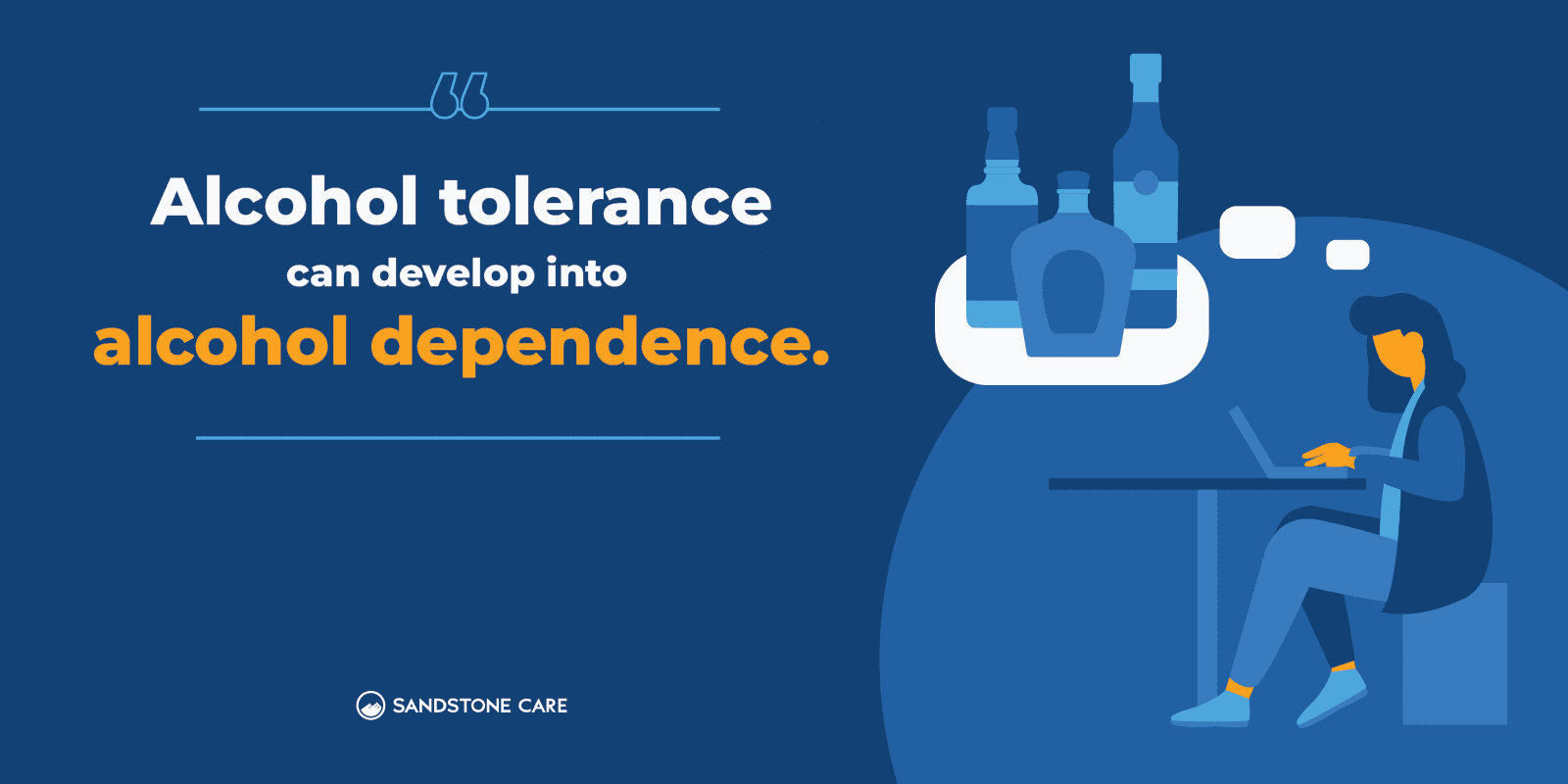 Alcohol Tolerance to Dependence Inline Image