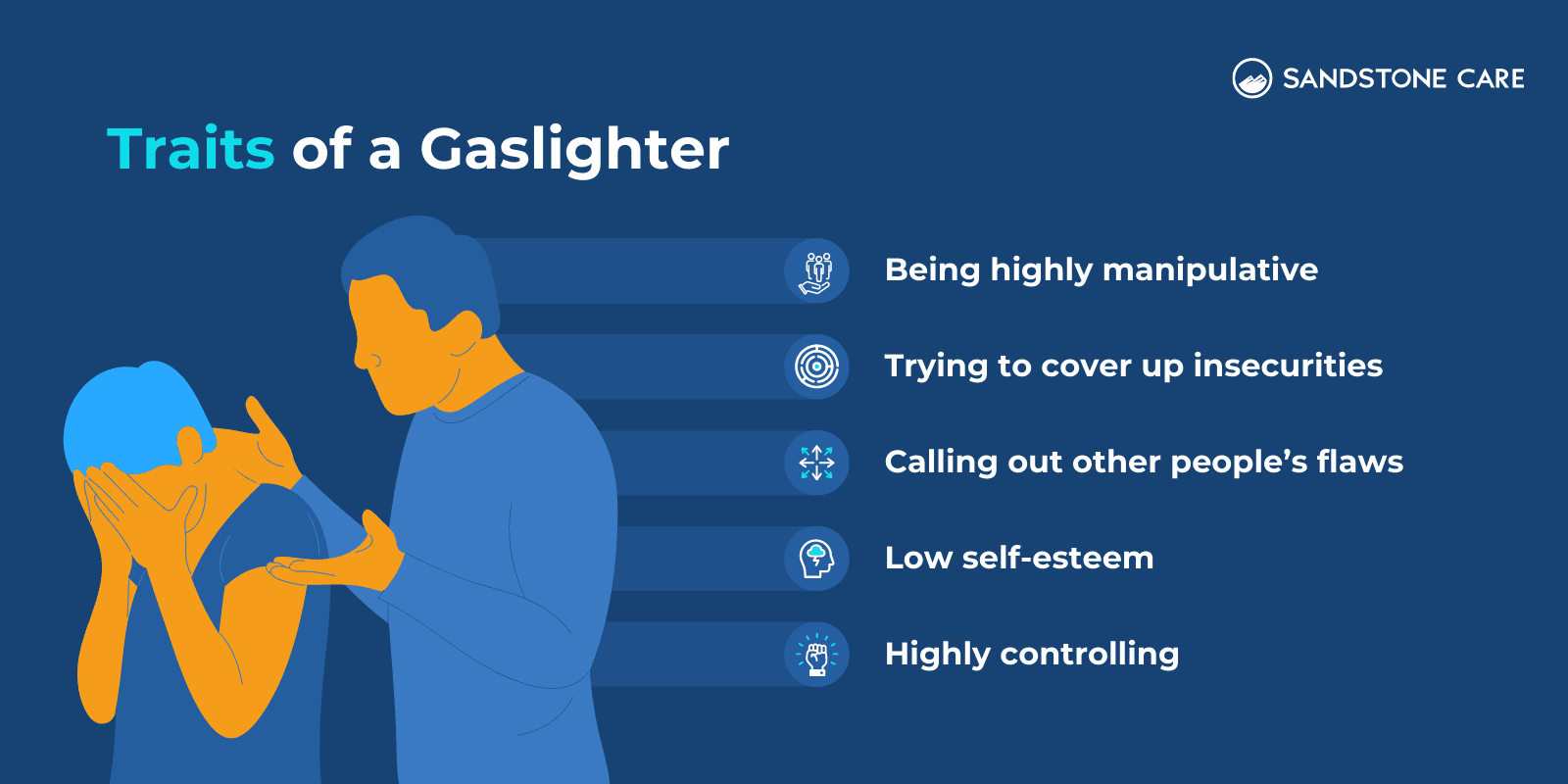 ¿Cuáles son los rasgos de un Gaslighter?