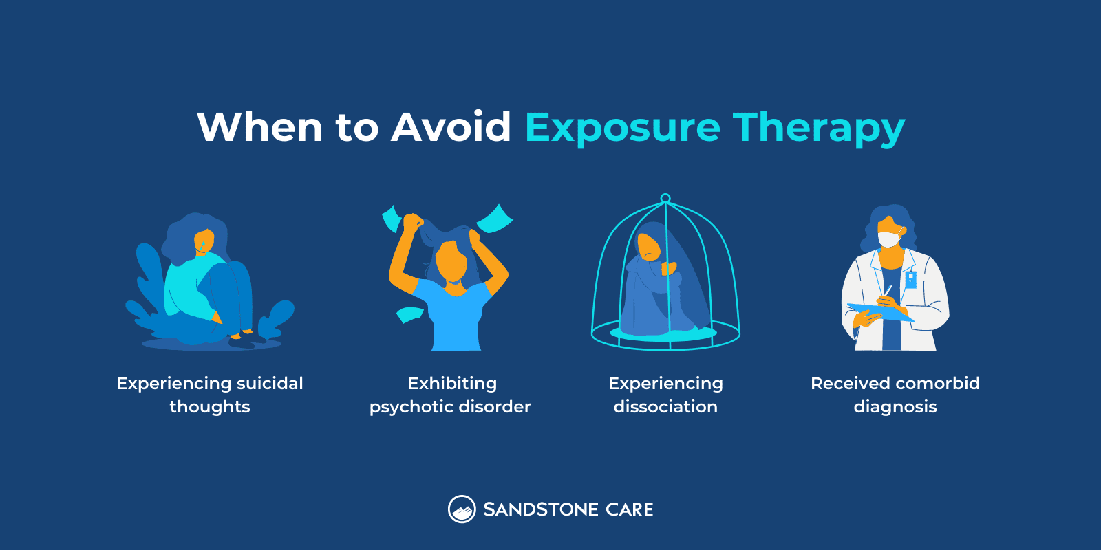When to avoid exposure therapy illustrated with relevant graphics