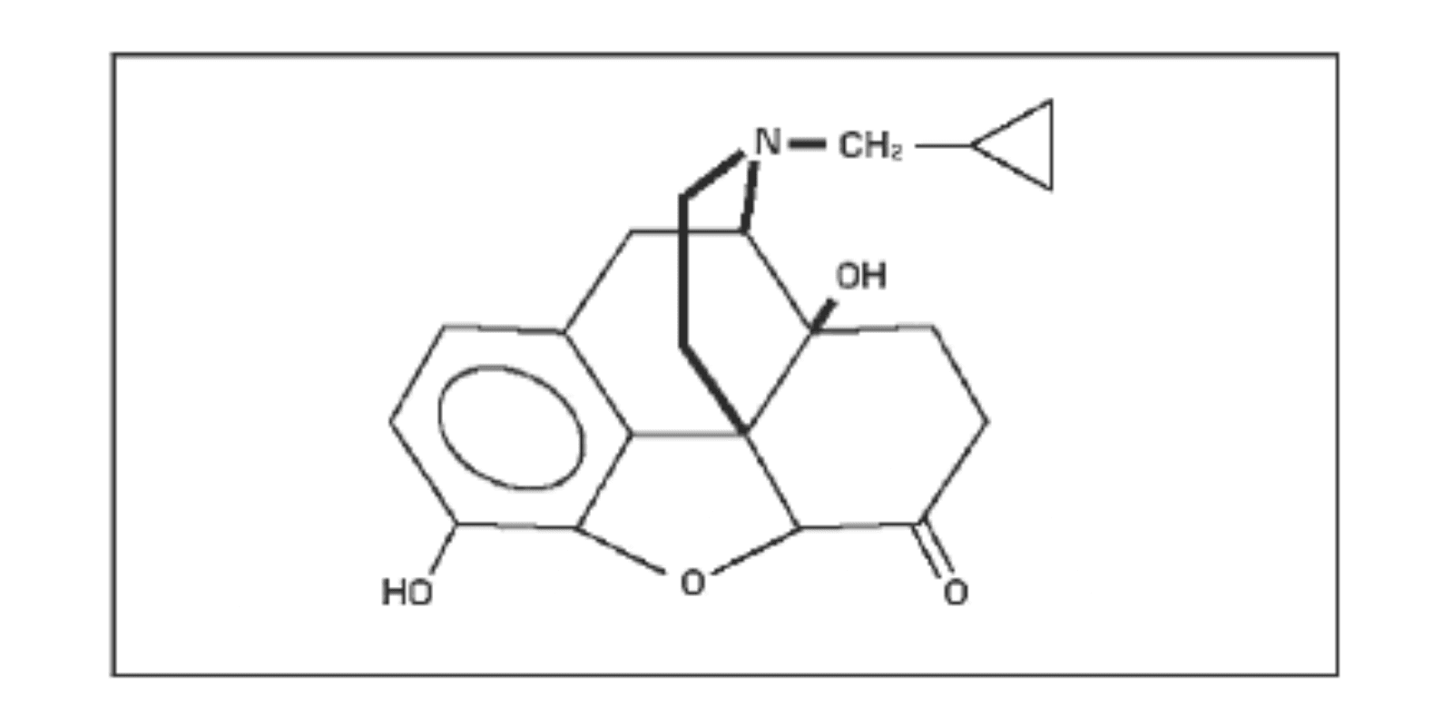 chemical structure of vivitrol