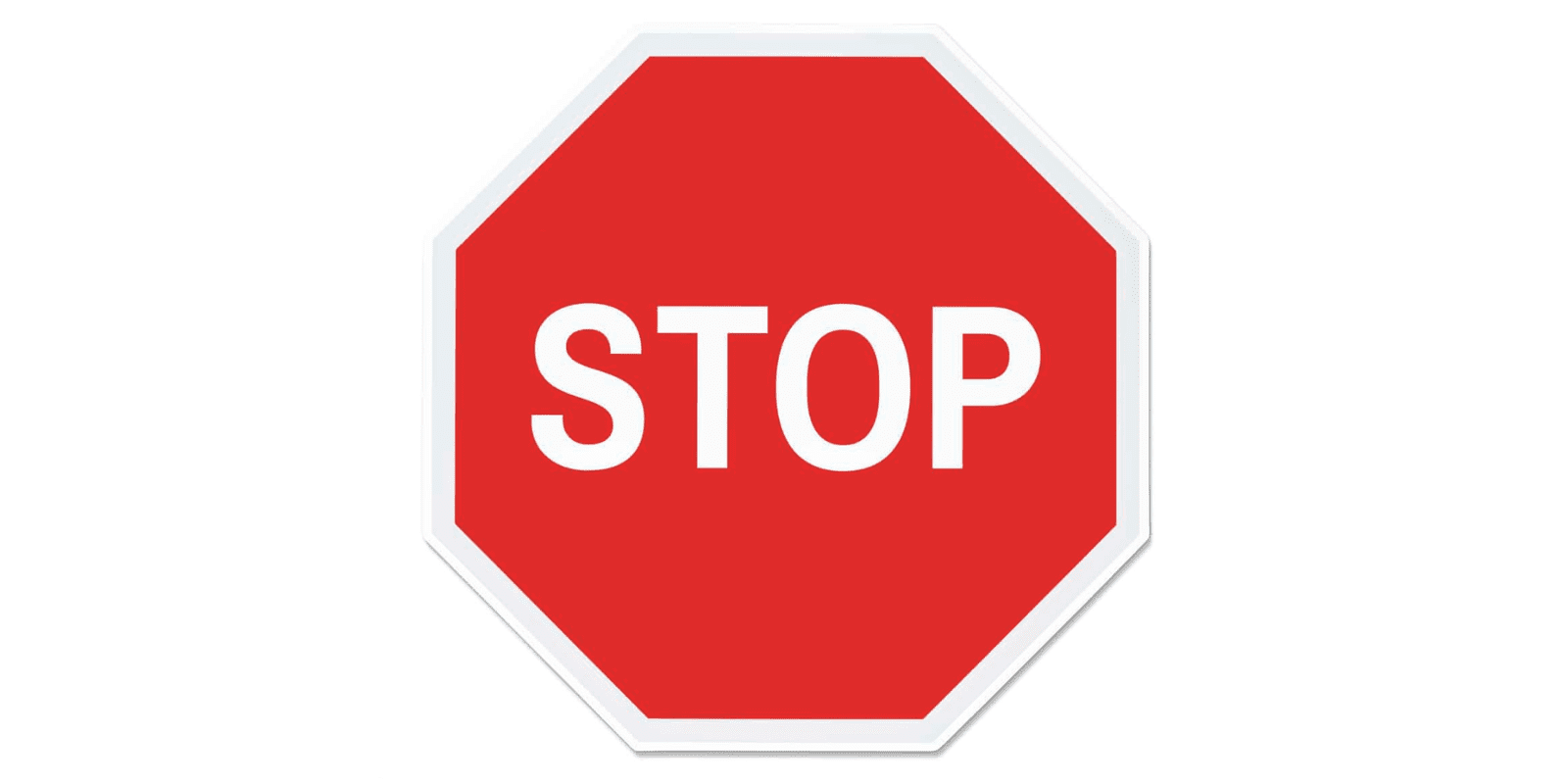 stop sign