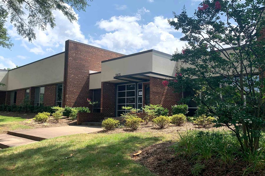 Exterior Shot of Reston Mental Health Center on Sunny Day