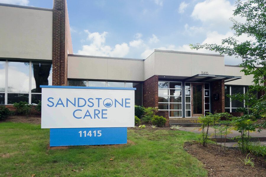 Exterior Shot of Reston Mental Health Center on Sunny Day