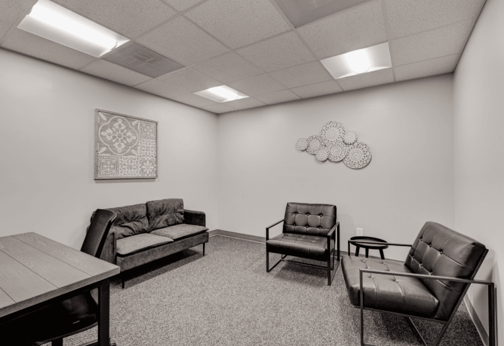 Towson mental health center waiting area