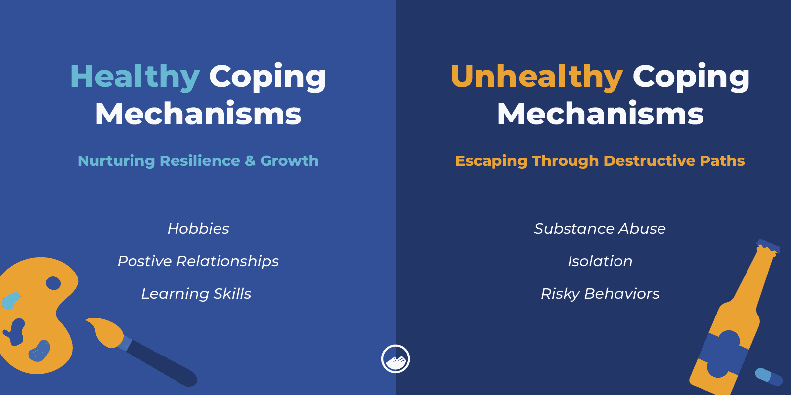 Dual Diagnosis in YA_03 Healthy Vs Unhealthy Coping Mechanisms