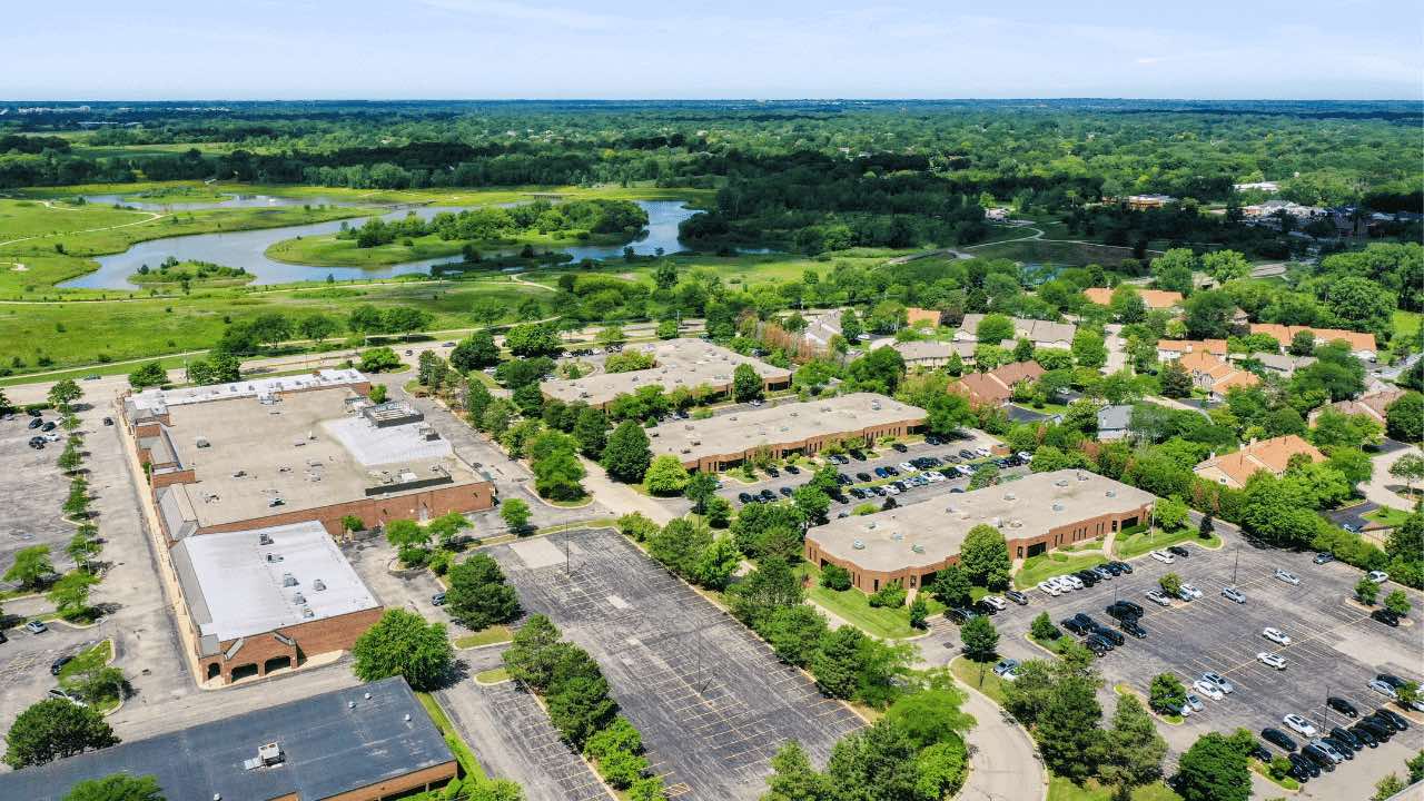 Buffalo Grove Rehab Aerial