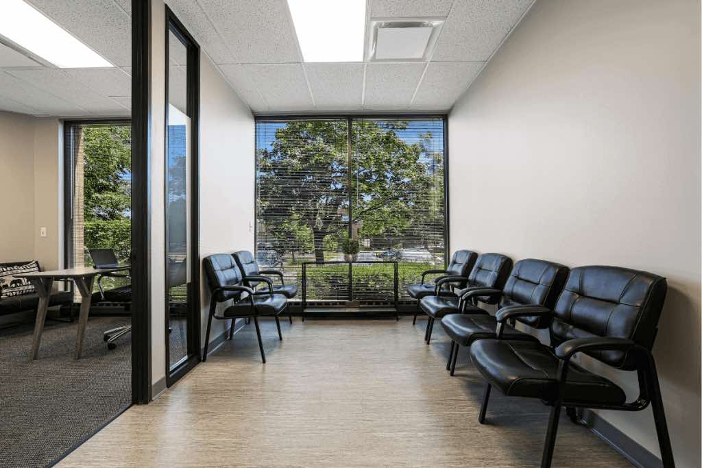 Arlington Heights mental health center waiting area