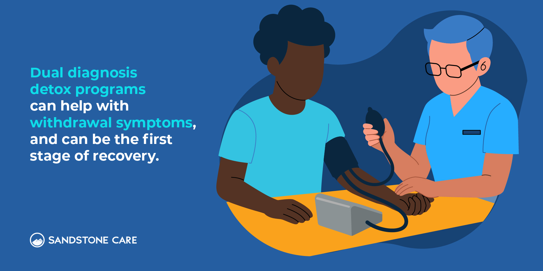 Dual diagnosis detox programs can help with withdrawal symptoms, and can be the first stage of recovery.