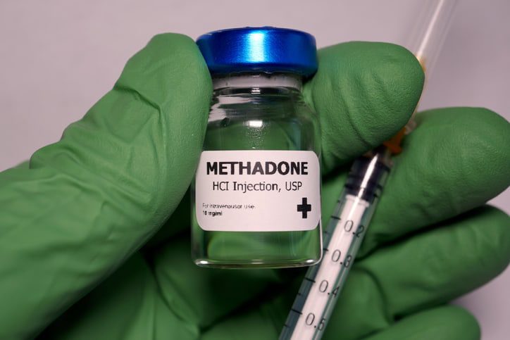 Methadone opioid pain medication