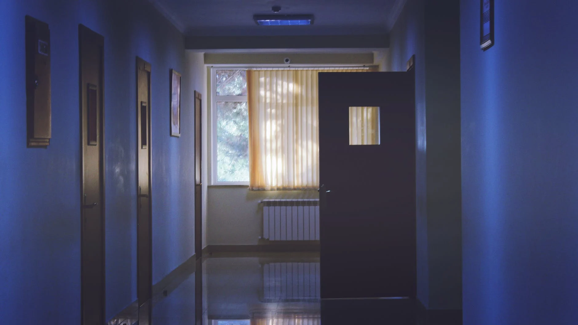 hospital-hallway-at-night