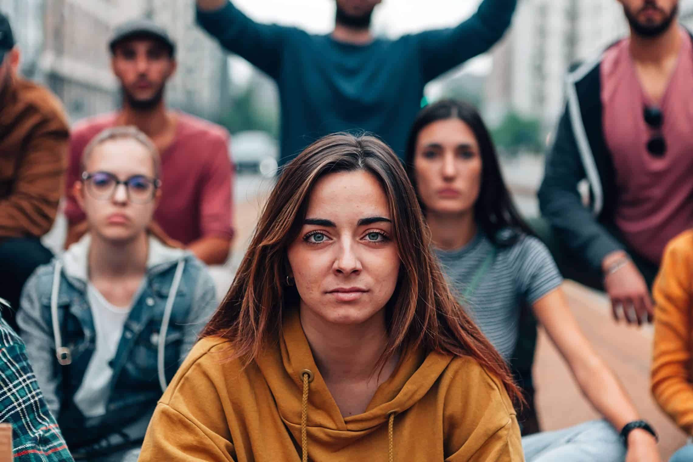 youth-in-a-group-outside