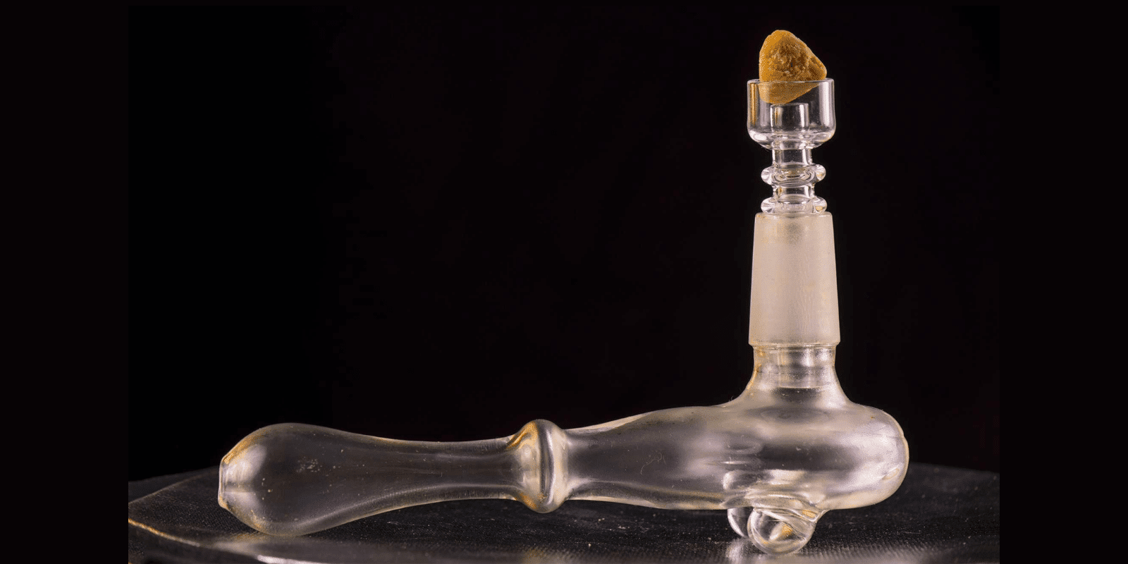 Glass Smoking Pipe And Marijuana Buds Close-up. Photograph by