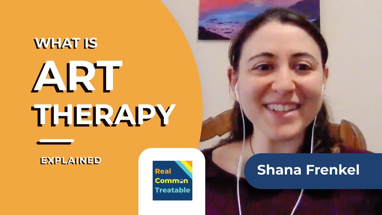 art therapy video overlay