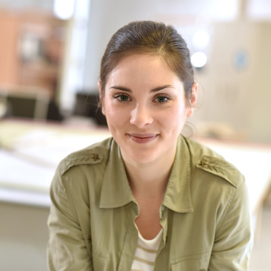 young adult woman