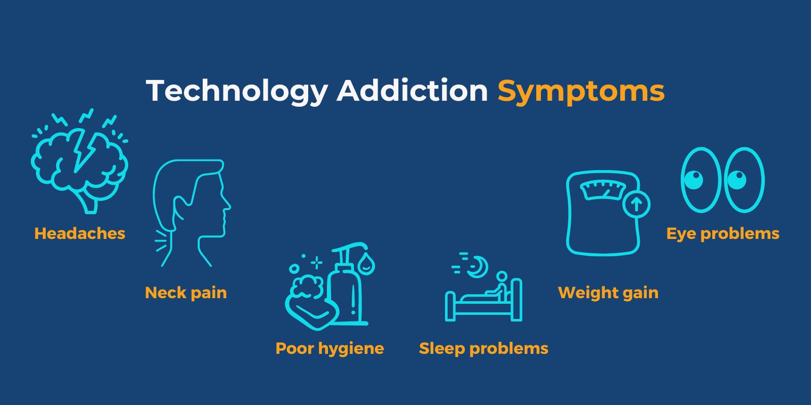 symptoms of technology addiction
