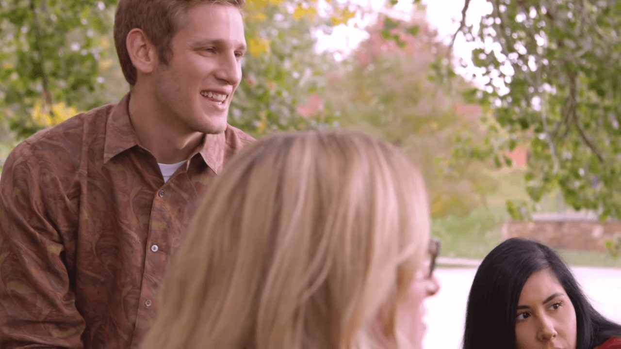 Group of young adults hanging outdoors