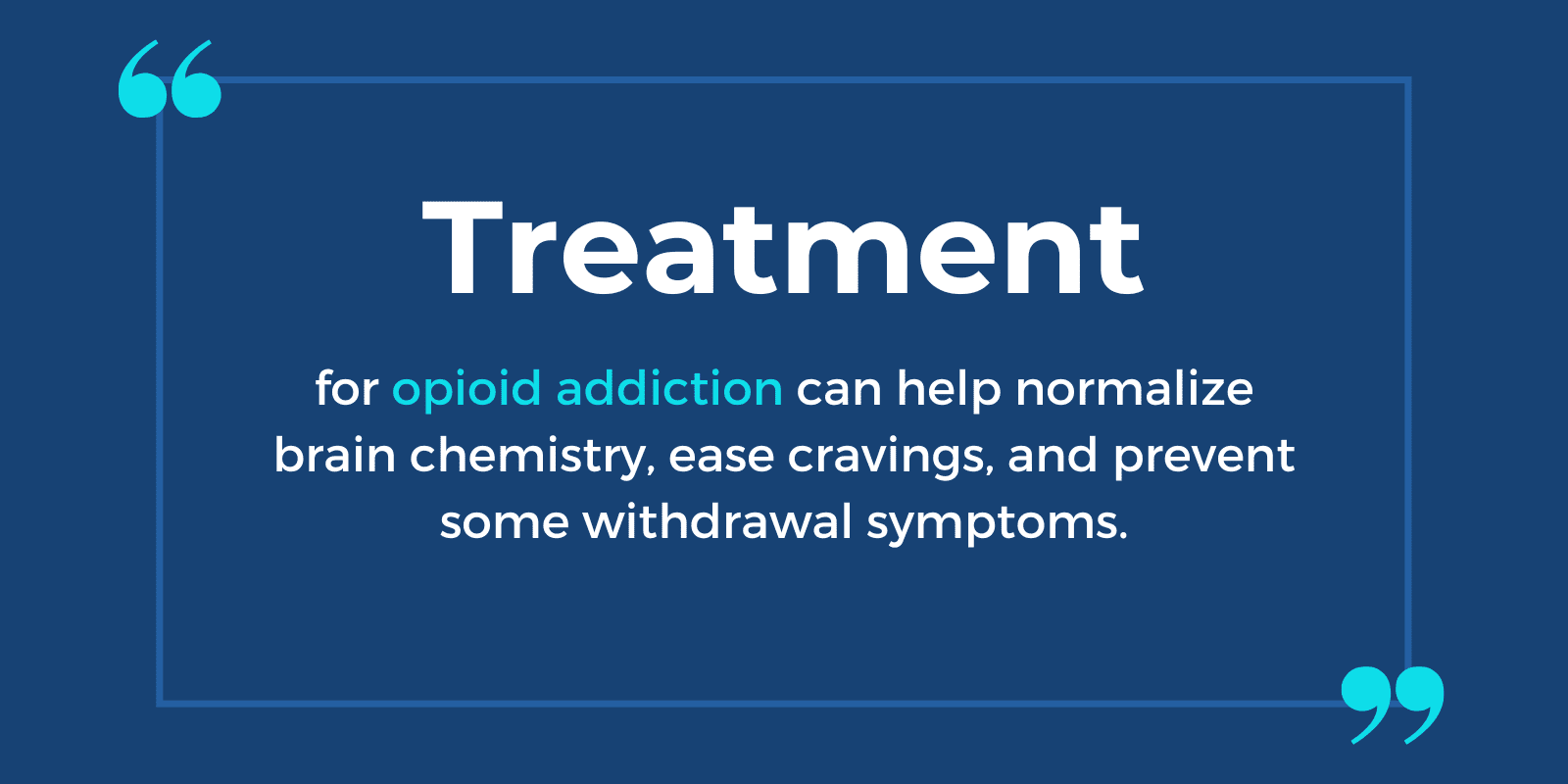 How treatment for opioid addiction benefits people