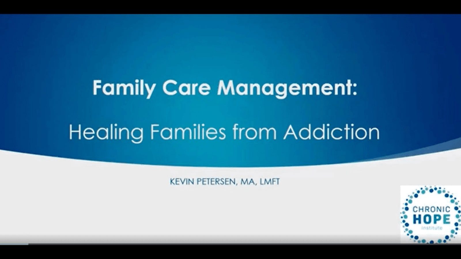 Family Care management seminar thumbnail