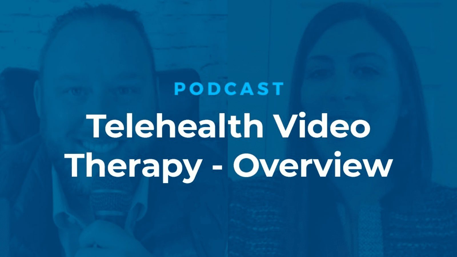 Telehealth video therapy - overview