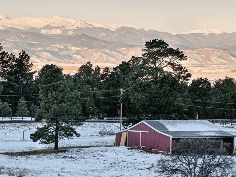 Parker Colorado Mountain View