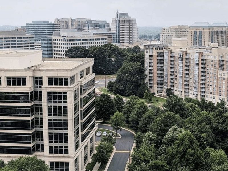 City view of Reston