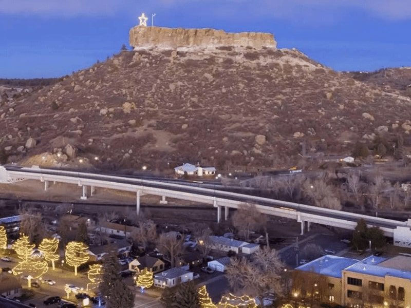 Castle Rock mountain view