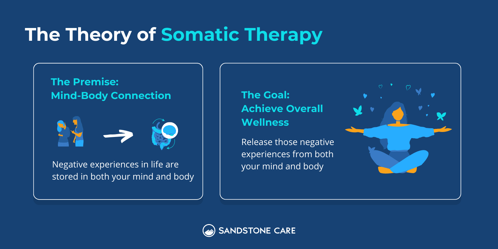 The Theory of Somatic Therapy Infographic