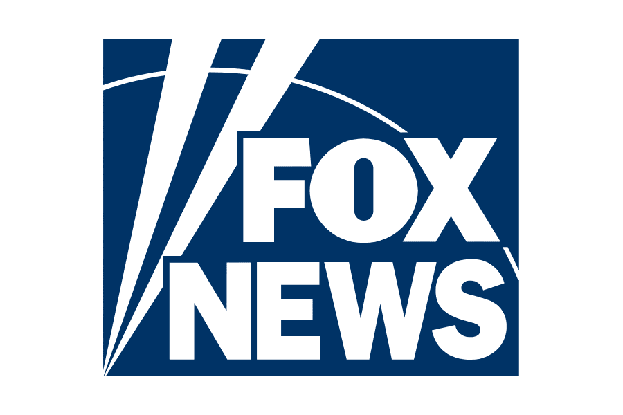 fox news logo with lightning bolt