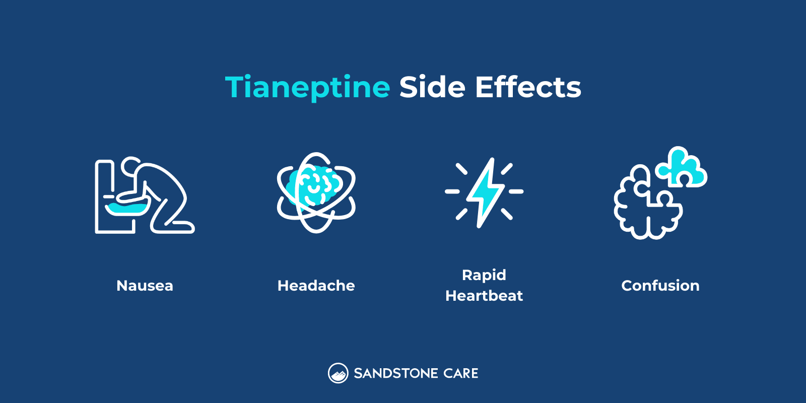 Tianeptine Side Effects Infographic