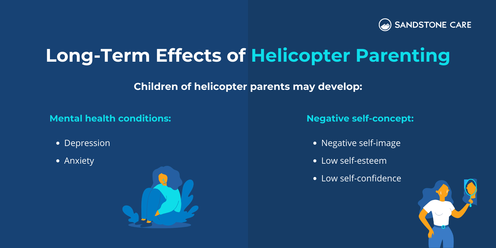 Long-term Effects Of Helicopter Parenting Infographic